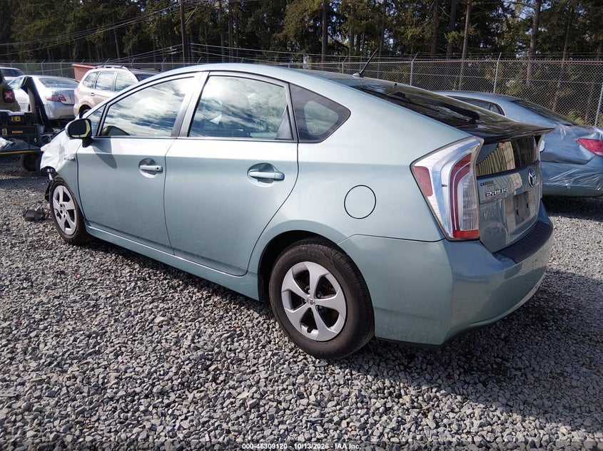 Vin: jtdkn3du4d1650085, lot: 46809319, toyota prius two 20133