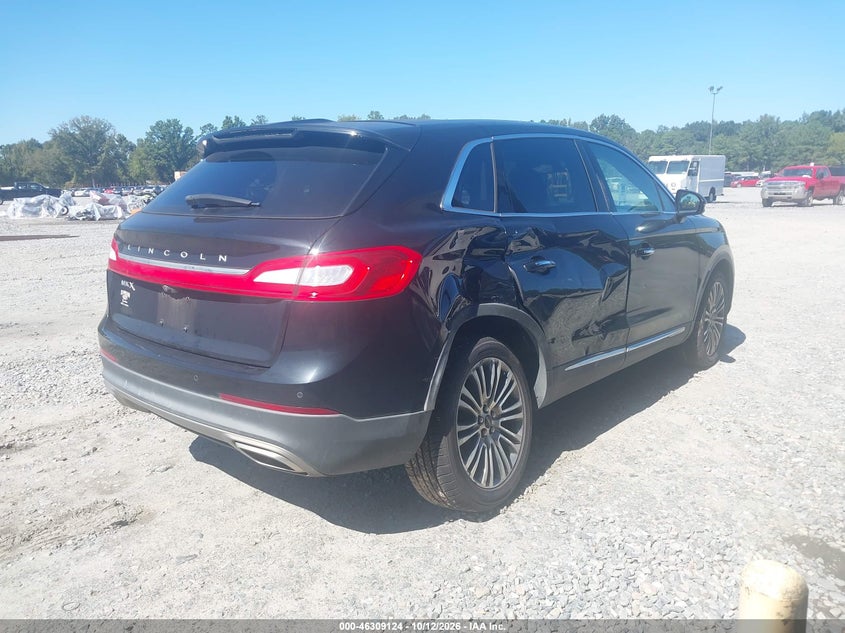 Vin: 2lmpj6lr8hbl19892, lot: 46809323, lincoln mkx reserve 20174