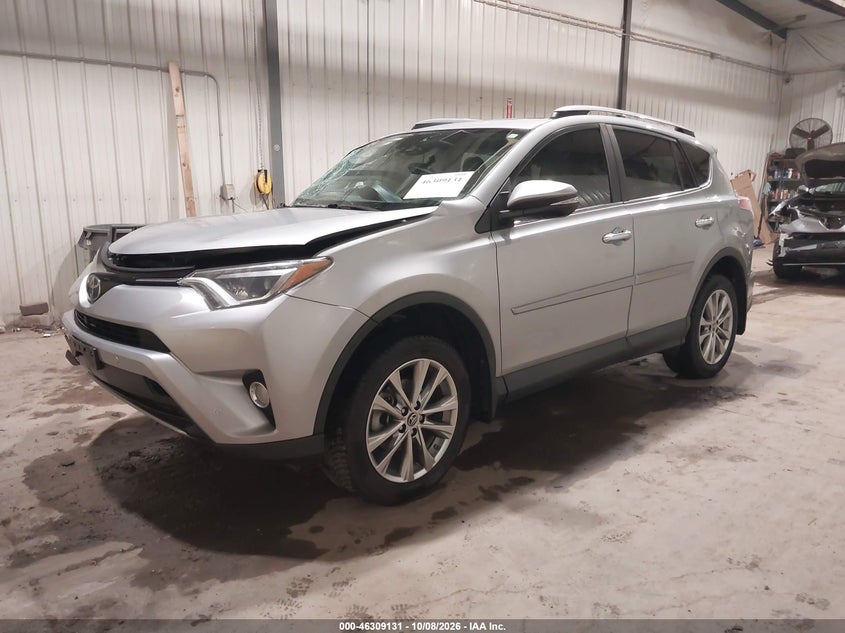 Vin: 2t3dfrev7hw593811, lot: 46809330, toyota rav4 limited 20172