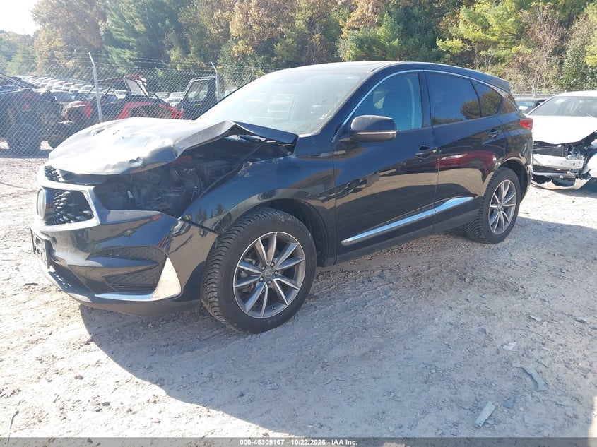 Vin: 5j8tc2h52ll035109, lot: 46809366, acura rdx technology package 20202