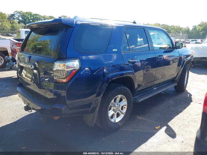 Vin: jtebu5jr8j5533611, lot: 46809417, toyota 4runner sr5 premium 20184