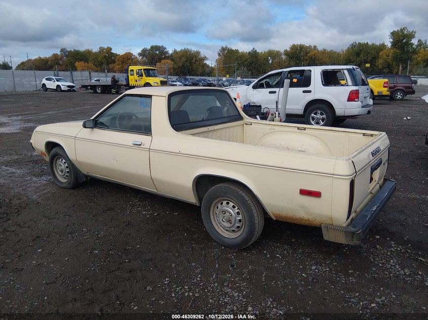 1982 DODGE RAMPAGE