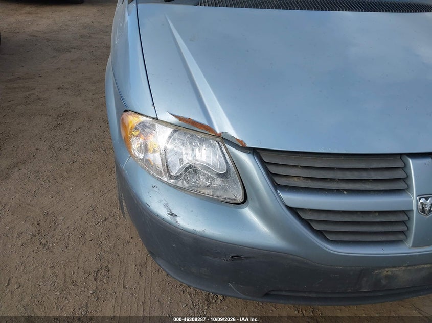 DODGE CARAVAN 2005 VIN 1D4GP25B25B436380