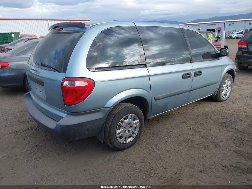 DODGE CARAVAN 2005 VIN 1D4GP25B25B436380