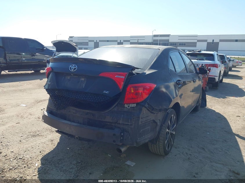 Vin: 5yfburhe8jp794206, lot: 46809512, toyota corolla se 20184