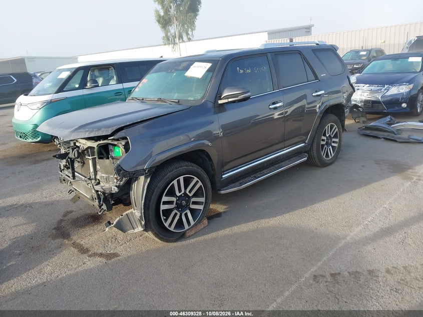 Vin: jteku5jr9n5971219, lot: 46809527, toyota 4runner limited 20222