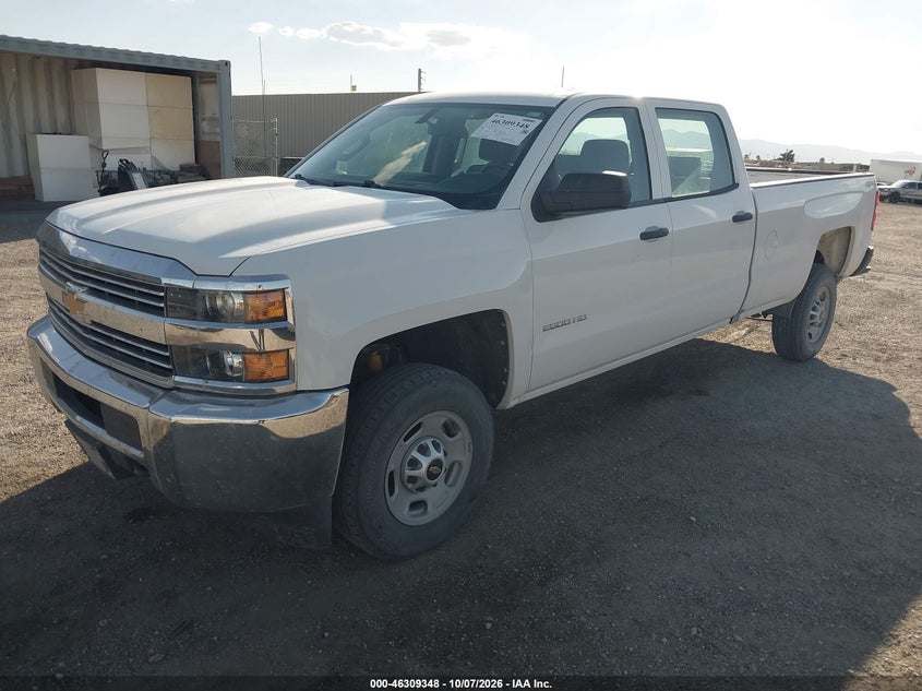 Vin: 1gc1kueg0jf233435, lot: 46809547, chevrolet silverado 2500hd wt 20182