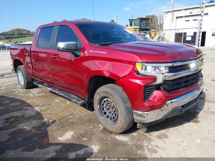 2024 CHEVROLET SILVERADO 1500 4WD  STANDARD BED LT