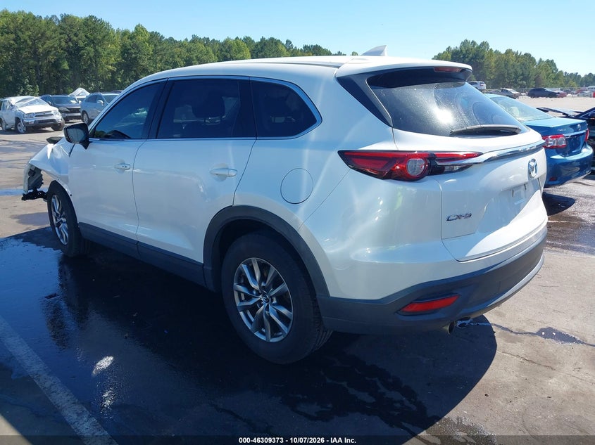 Vin: jm3tcacy1j0224446, lot: 46809572, mazda cx-9 touring 20183