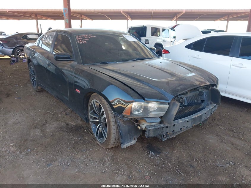 Vin: 2c3cdxgj9dh537173, lot: 46809583, dodge charger srt8 super bee 20131