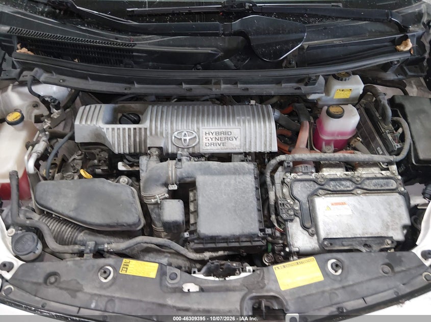 TOYOTA PRIUS 2010 VIN JTDKN3DUXA5003954