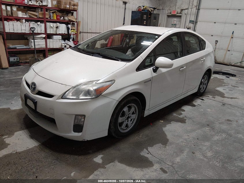 TOYOTA PRIUS 2010 VIN JTDKN3DUXA5003954