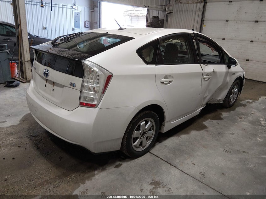 TOYOTA PRIUS 2010 VIN JTDKN3DUXA5003954