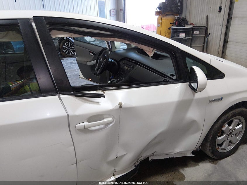 TOYOTA PRIUS 2010 VIN JTDKN3DUXA5003954