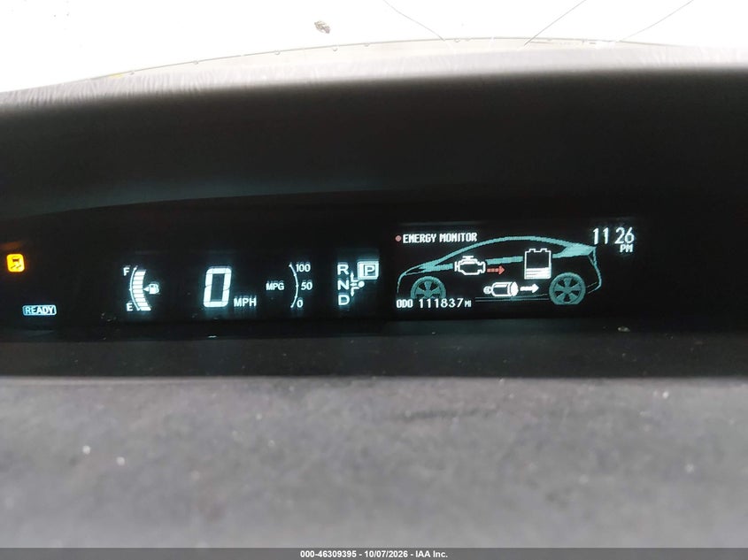 TOYOTA PRIUS 2010 VIN JTDKN3DUXA5003954