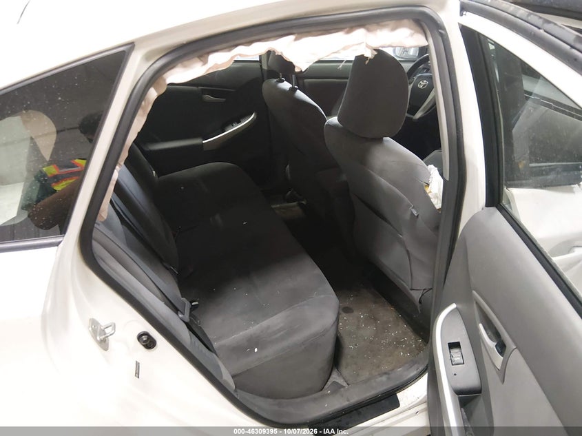 TOYOTA PRIUS 2010 VIN JTDKN3DUXA5003954