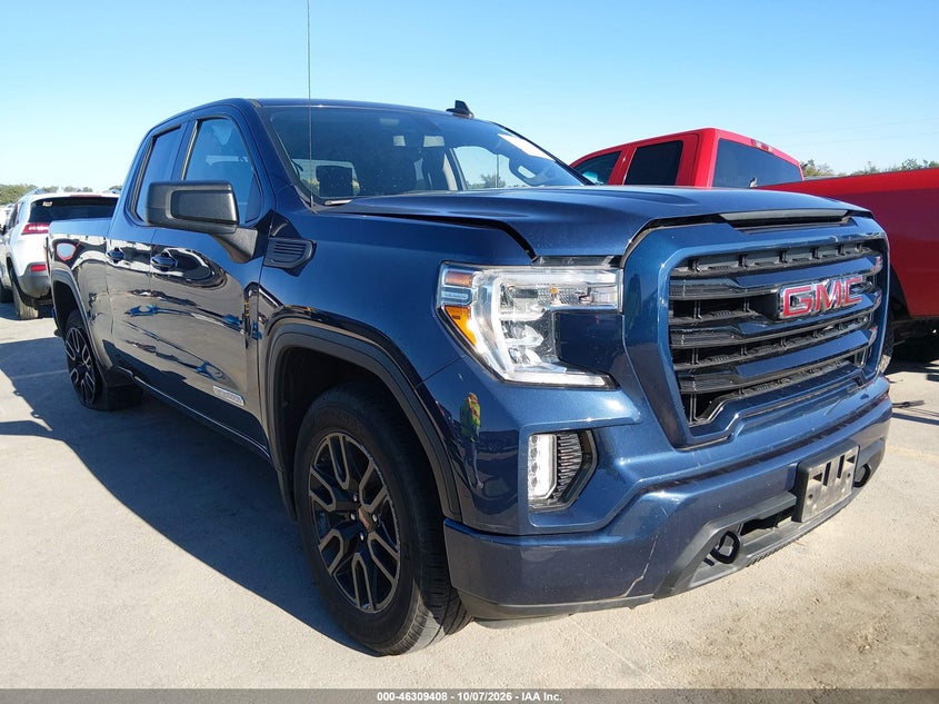 2022 GMC SIERRA 1500 LIMITED 2WD  STANDARD BOX ELEVATION