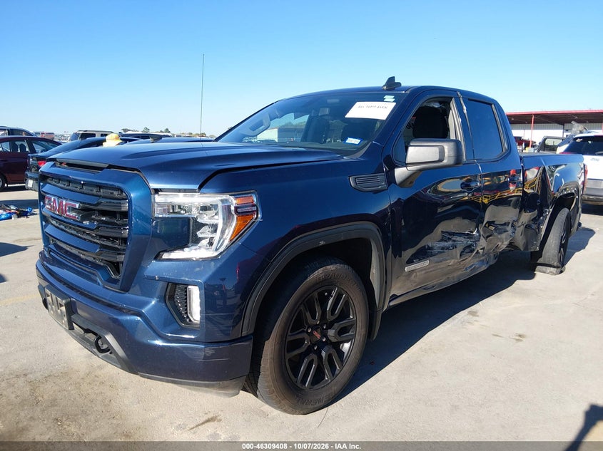 Vin: 1gtr8cek6nz151312, lot: 46809607, gmc sierra 1500 limited 2wd  standard box elevation 20222