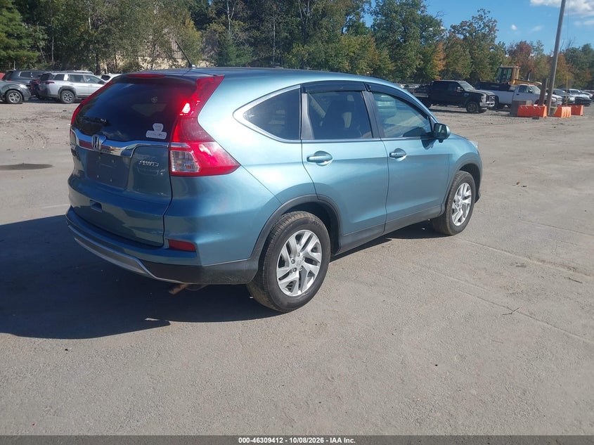 Vin: 5j6rm4h55fl095661, lot: 46809611, honda cr-v ex 20154
