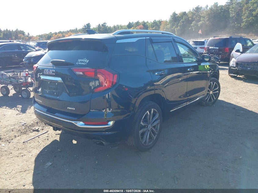 Vin: 3gkalxex4ll339849, lot: 46809617, gmc terrain denali 20204