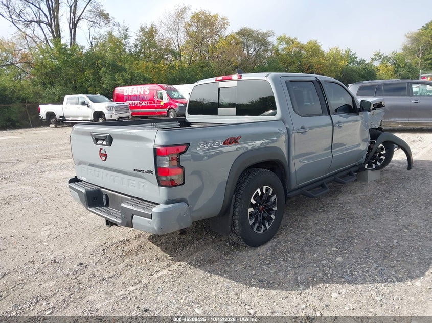 Vin: 1n6ed1ek1pn667700, lot: 46809624, nissan frontier pro-4x 4x4 20234