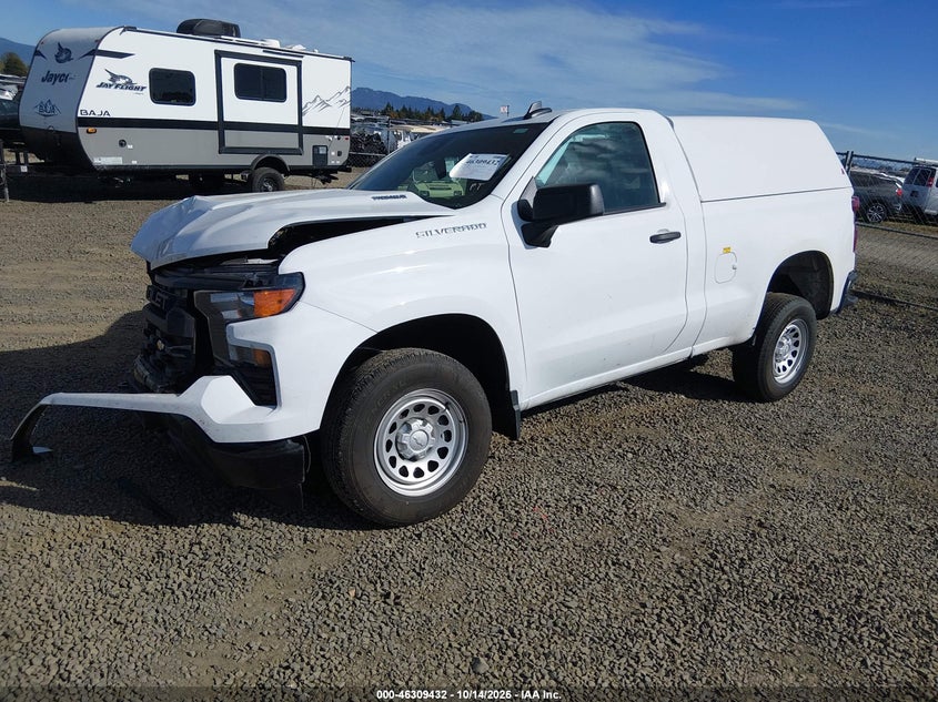 Vin: 3gcnaaek8tg226841, lot: 46809631, chevrolet silverado 1500 2wd  standard bed wt 20262