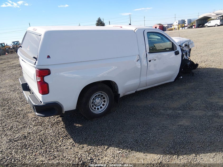 Vin: 3gcnaaek8tg226841, lot: 46809631, chevrolet silverado 1500 2wd  standard bed wt 20264