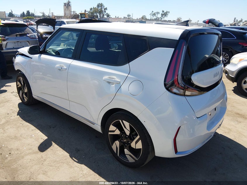 Vin: kndj53au7p7840156, lot: 46809632, kia soul gt-line 20233