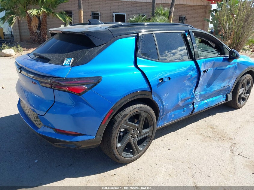 Vin: 3gn7dsrp3ts119809, lot: 46809656, chevrolet equinox ev rs 20264