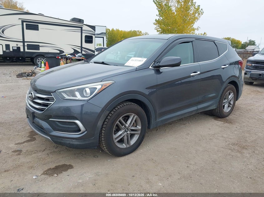 2018 Hyundai Santa Fe Sport 2.4L, Normal Wear & Tear, IAAI, VIN 5XYZTDLB4JG522645 — photo 2