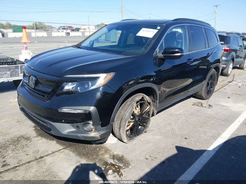 Vin: 5fnyf5h23nb003844, lot: 46809669, honda pilot 2wd special edition 20222
