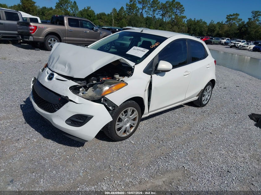 Vin: jm1de1ky7e0171413, lot: 46809679, mazda mazda2 sport 20142
