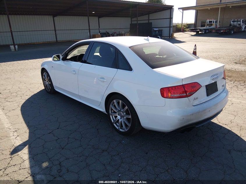 Vin: wauffafl8cn007198, lot: 46809700, audi a4 2.0t premium 20123