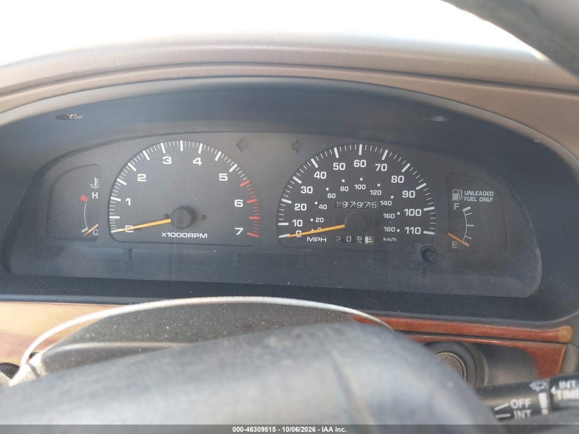 TOYOTA 4RUNNER 1997 VIN JT3GN86R9V0044451