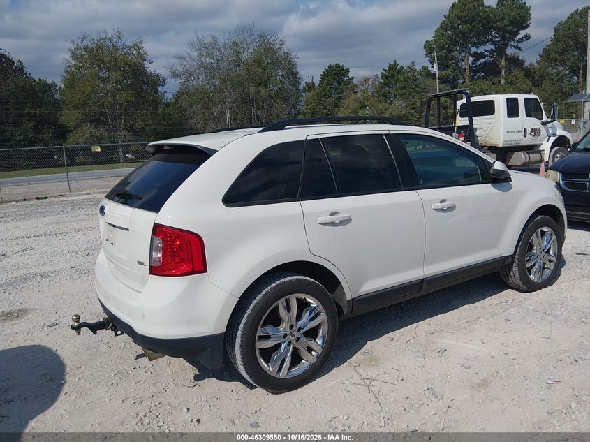Vin: 2fmdk3jc3dbe32880, lot: 46809749, ford edge sel 20134