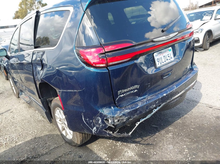 Vin: 2c4rc1bg9sr570974, lot: 46809819, chrysler pacifica select 20253