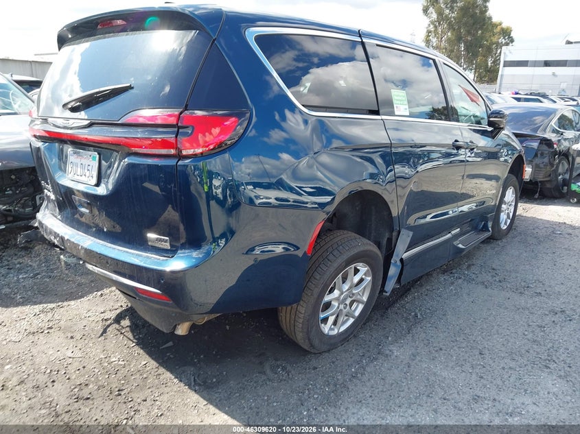 Vin: 2c4rc1bg9sr570974, lot: 46809819, chrysler pacifica select 20254