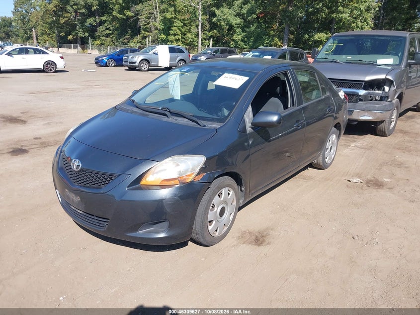 2010 Toyota Yaris, Удар сзади, IAAI, VIN JTDBT4K38A1366010 — фото 2