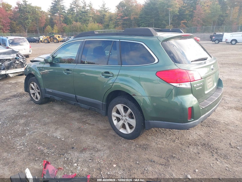 Vin: 4s4brbcc3d3226775, lot: 46809827, subaru outback 2.5i premium 20133