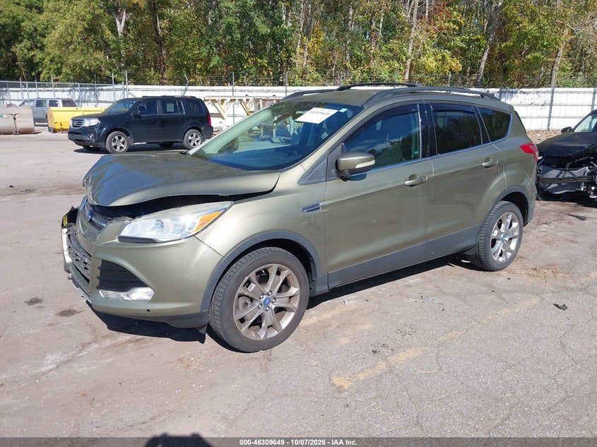 Vin: 1fmcu9h90dua85716, lot: 46809848, ford escape sel 20132