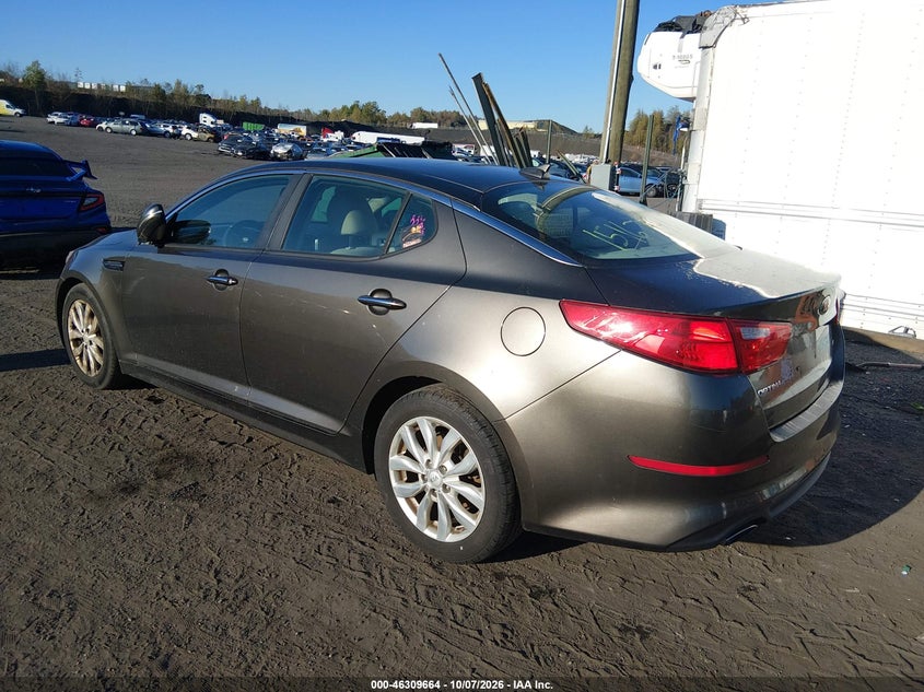 Vin: 5xxgm4a76eg342029, lot: 46809863, kia optima lx 20143