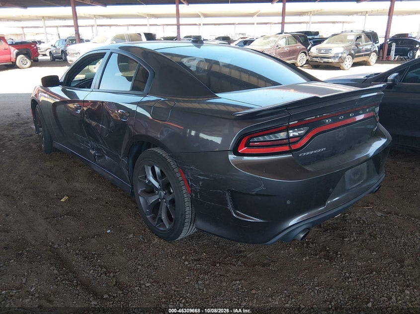Vin: 2c3cdxhg1kh597402, lot: 46809867, dodge charger gt rwd 20193