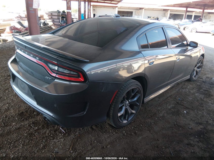 Vin: 2c3cdxhg1kh597402, lot: 46809867, dodge charger gt rwd 20194