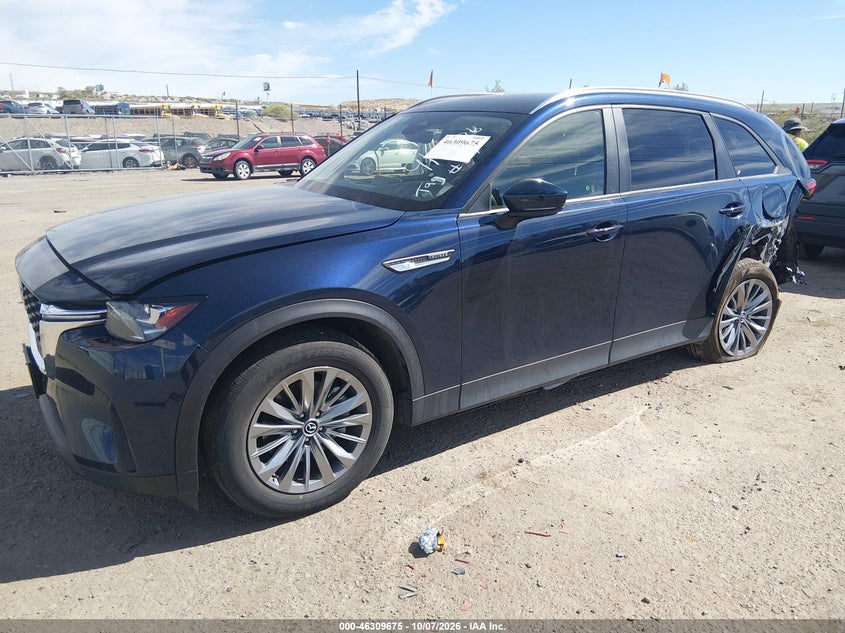2026 Mazda Cx-90 3.3 Turbo Select, Левый бок, IAAI, VIN JM3KKAHD8T1355830 — фото 2