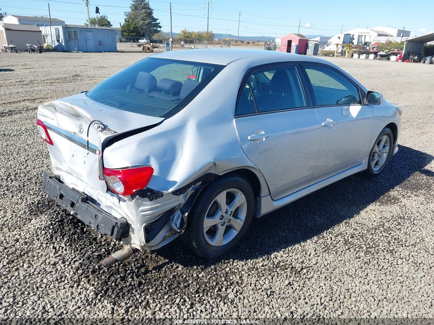 Vin: 2t1bu4ee5dc972424, lot: 46809922, toyota corolla s special edition 20134