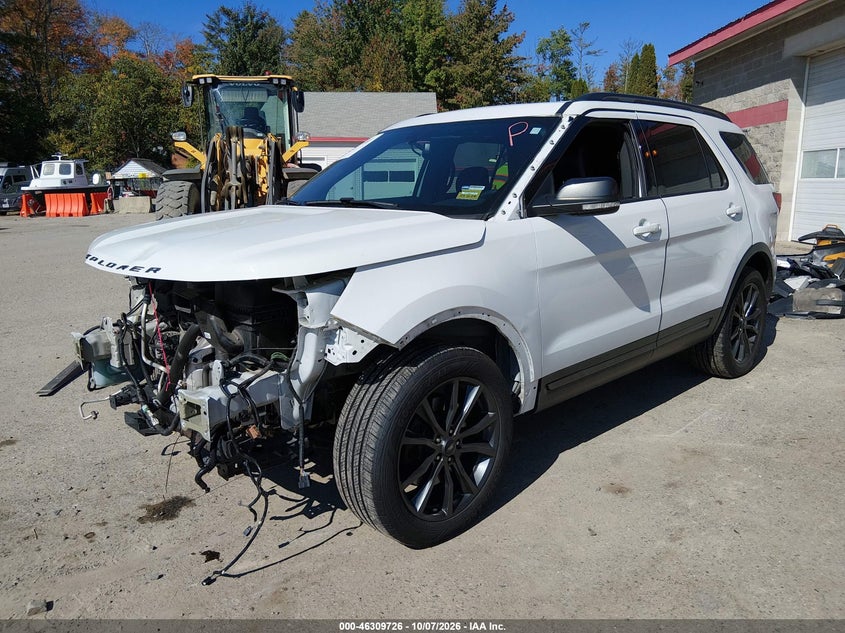 Vin: 1fm5k8d84hgd46744, lot: 46809925, ford explorer xlt 20172