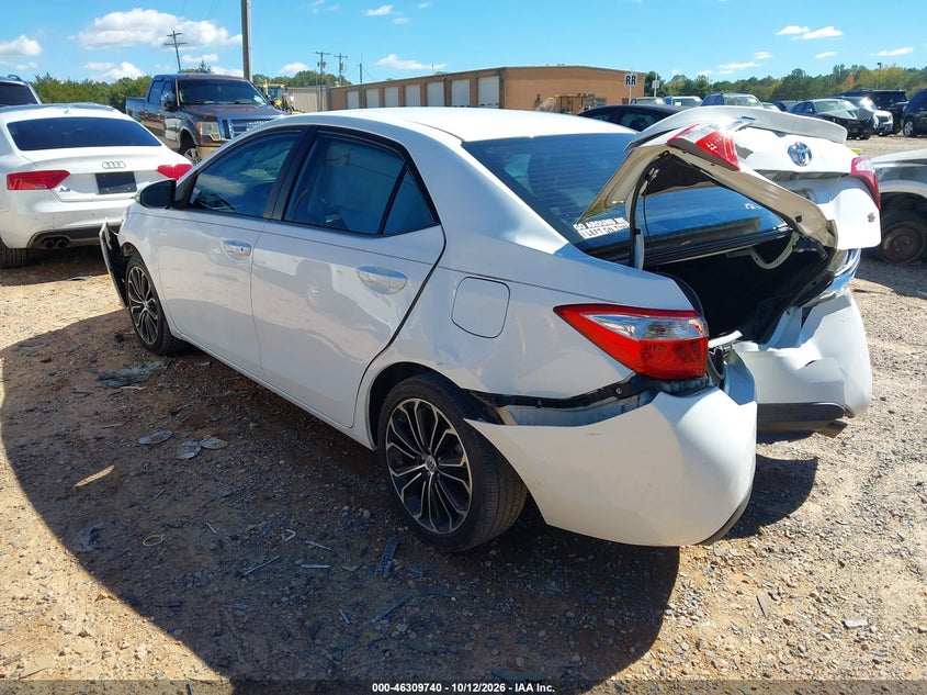 Vin: 2t1burhe6gc597687, lot: 46809939, toyota corolla s plus 20163