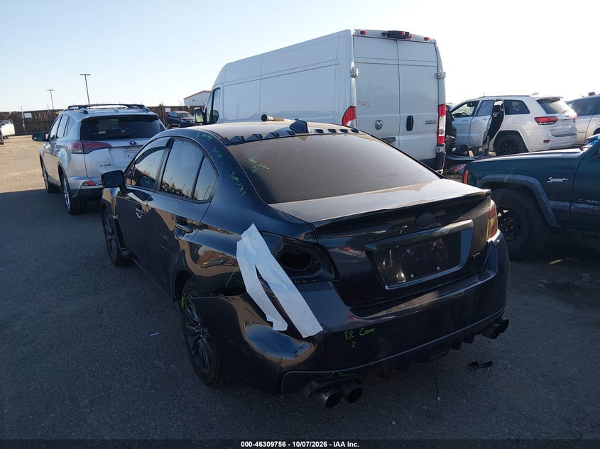 Vin: jf1va1b65g9819978, lot: 46809955, subaru wrx 20163