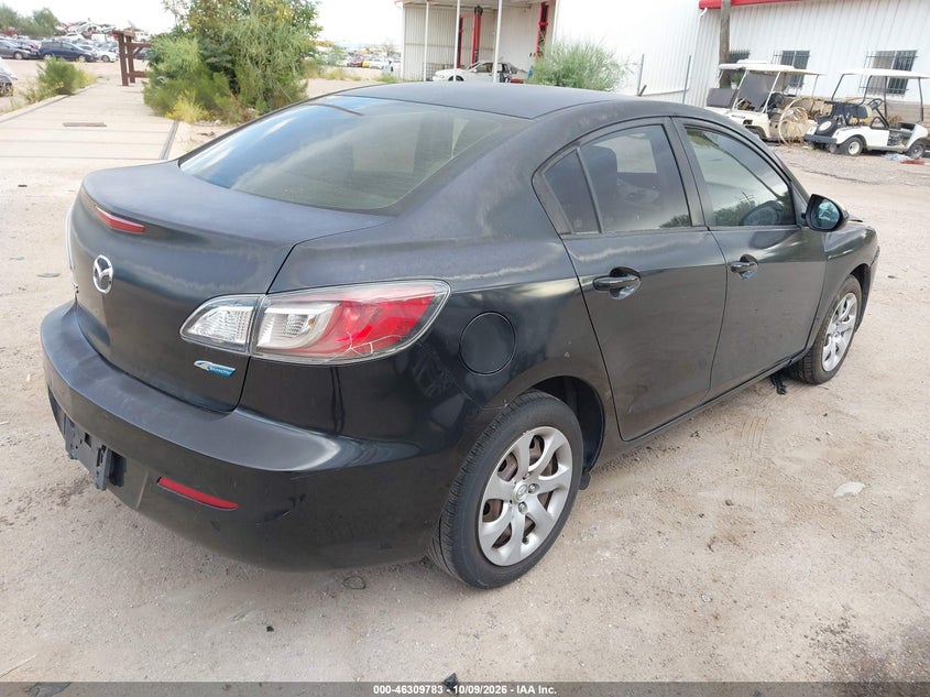 Vin: jm1bl1up6d1783919, lot: 46809982, mazda mazda3 i sport 20134