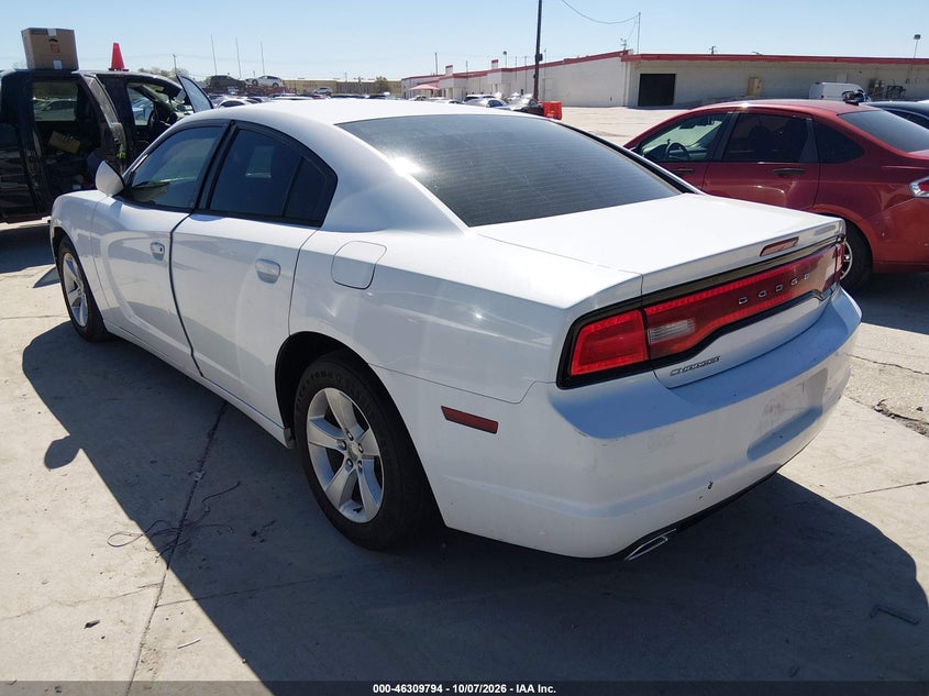 Vin: 2c3cdxbg3dh706244, lot: 46809993, dodge charger se 20133